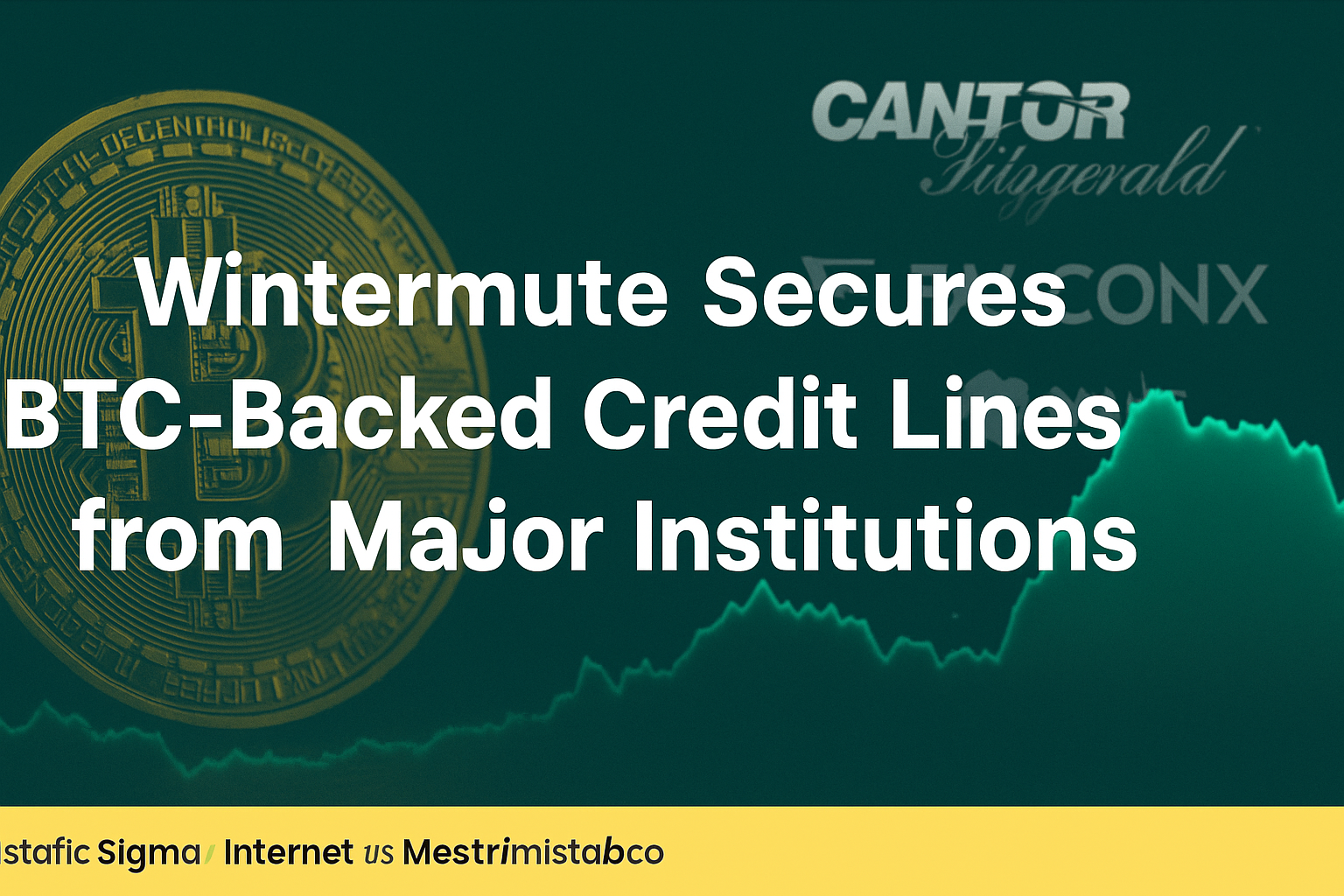 Wintermute obtains BTC-backed credit from institutions.